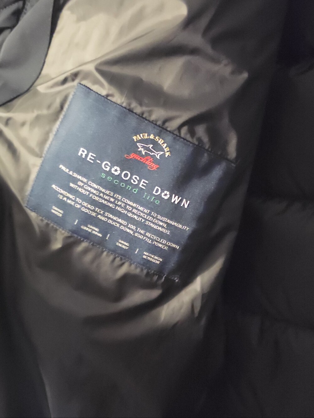 Paul & Shark Men's Re-Goose Down Puffer Jacket - 2 Coats 1 Brown 1 Blue
